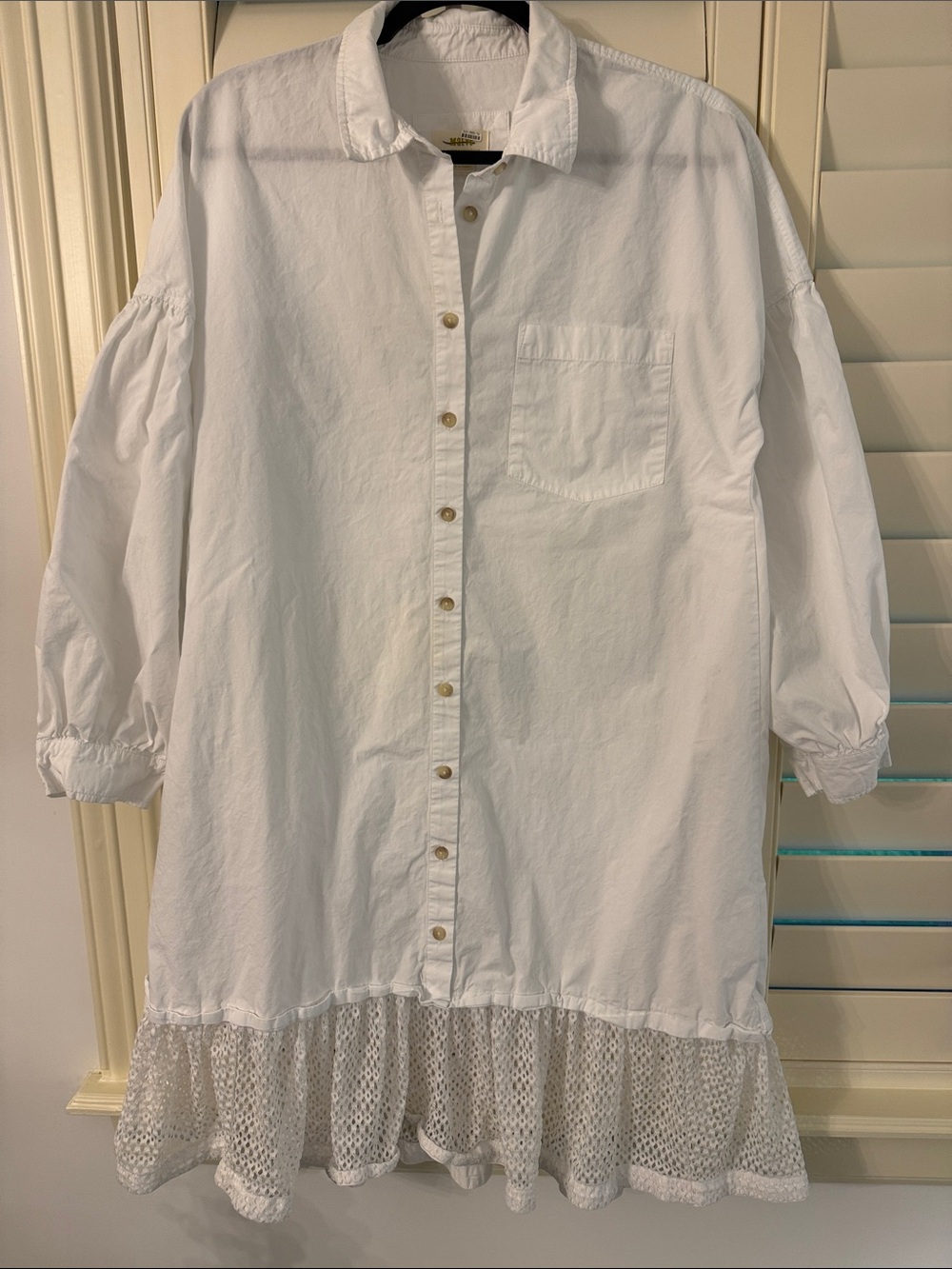 Anthropologie White Dress - Picture 5 of 8